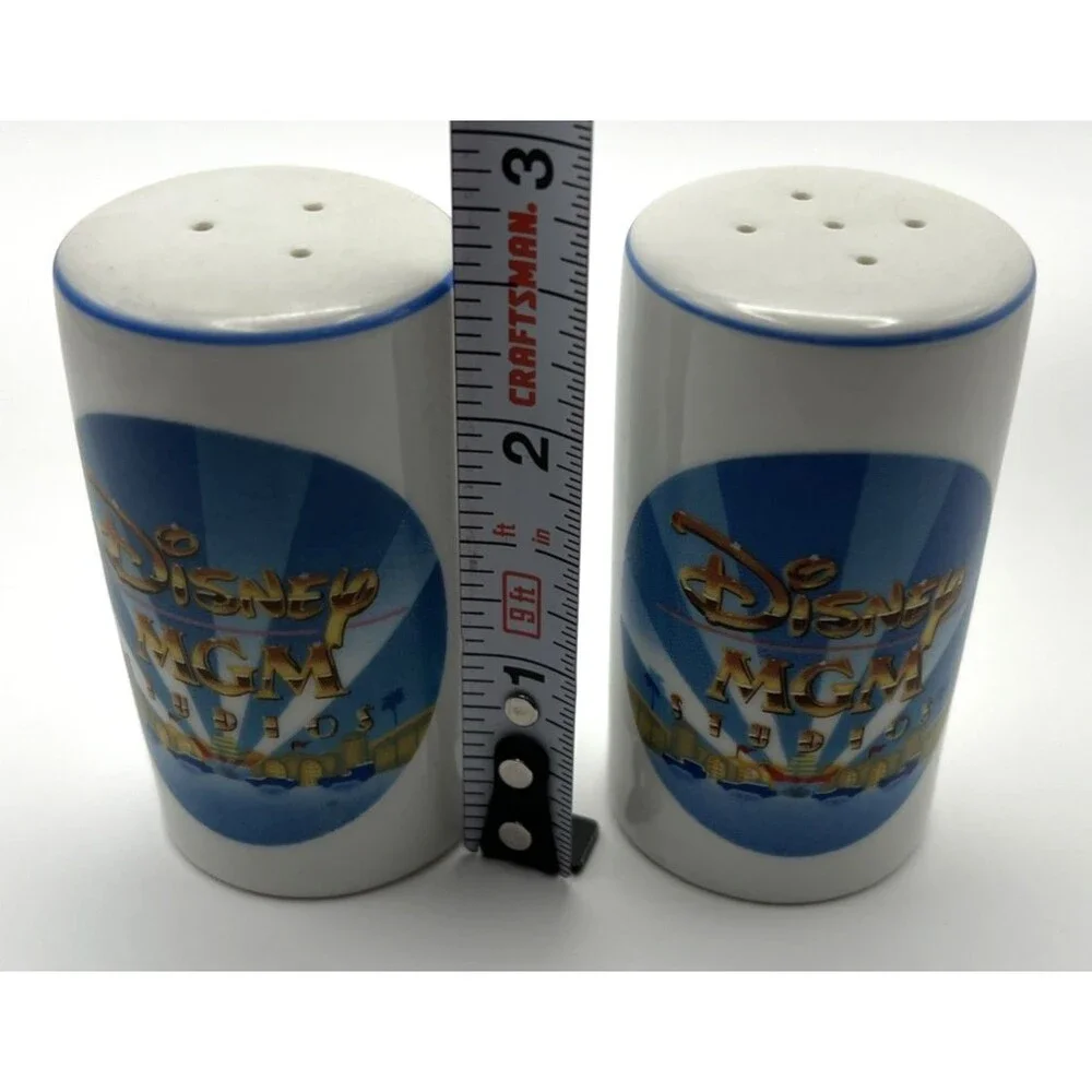 Vintage 1987 Disney Japan MGM Studios Salt & Pepper Shakers Great Condition!